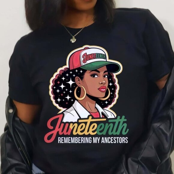 Tops - Juneteenth Remembering My Ancestors Shirt